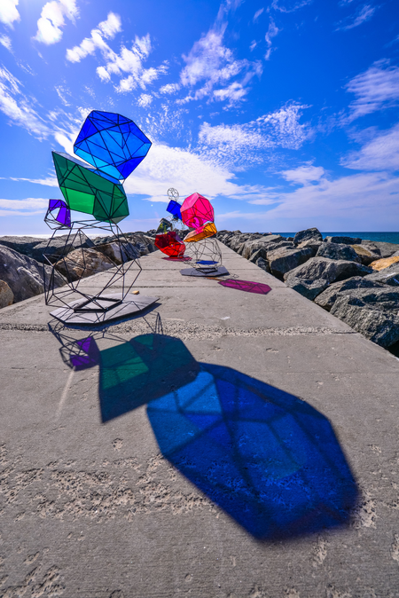 Alessandra Rossi, Cairn, Sculpture by the Sea, Cottesloe 2019 ©Clyde Yee