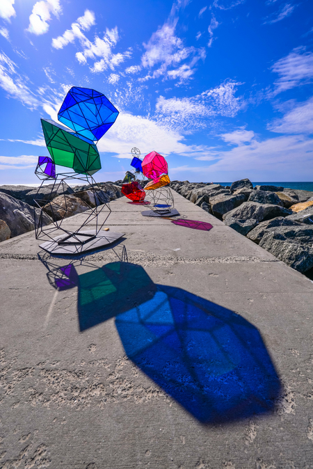 Alessandra Rossi, Cairn, Sculpture by the Sea, Cottesloe 2019 ©Clyde Yee