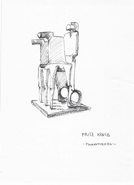 Große Biga, Fritz Koenig