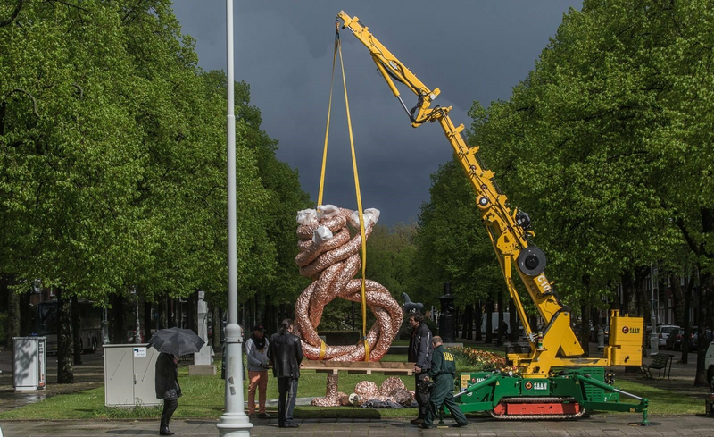 John Chamberlain 'Mermaidsmisschief' (2009), Photo JWKaldenbach, Courtesy ARTZUID 2015.jpeg